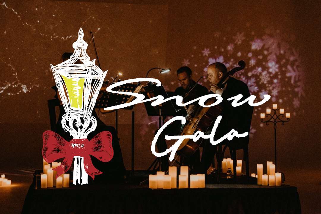 Guests gathering at the Snow Gala in Long Beach